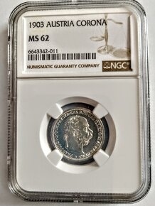 1KORONA RAKUSKA 1903NGC-MS62 - 2