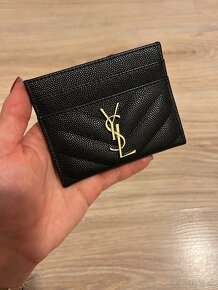 Yves Saint Laurent cardholder /peňaženka - čierny (YSL1) - 2