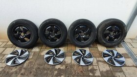 Zimný komplet Hyundai 5x114,3 r15, 195/65/r15+TPMS - 2