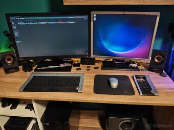 Predám PC zostavu Asus, HP monitor a Logitech klávesnica. - 2