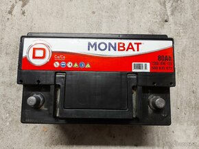 Autobateria 80Ah 720A Monbat - 2