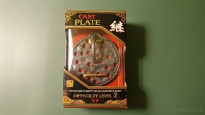 Hlavolam - Hanayama Cast PLATE - 2