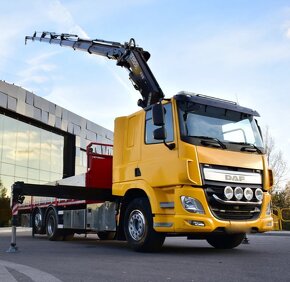 8719 - DAF CF 440 - 6x2 - Valník + HR-FASSI 315 XP – EURO 6 - 2