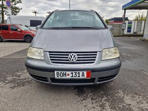 REZERVE  Volkswagen Sharan 1.9 TDI 85 KW  1.maj. bez korozie - 2