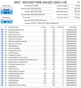 SSD M.2 SATA WD / DogFish / SSD 2TB - 2