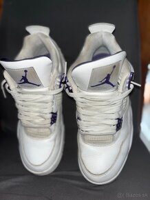 Jordan 4 metallic purple - 2