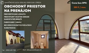 Obchodný/ administratívny priestor v centre mesta D. Streda - 2