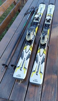 Lyze Rossignol Pursuit JR 130cm + viazaine - 2