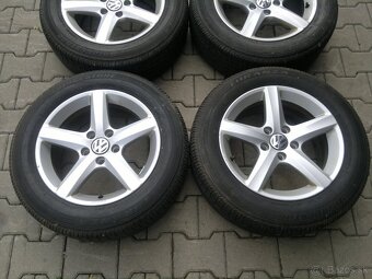 Elektrony Sharan 5x112 r16, letné pneu. 205/60 r16 - 2