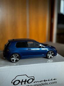 Vw golf 7 R blue 1:18 - 2