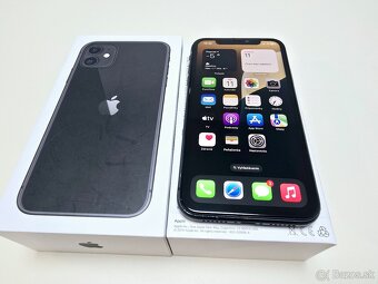 APPLE IPHONE 11 64GB BLACK ,BATERKA 100% - 2