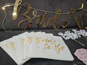 Rozlucka so slobodou- set Bride to be - 2