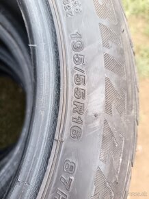 Predám pneumatiky 195 /55 R16 zimné - 2