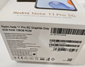 xiaomi redmi note 11 pro 5g..128g - 2