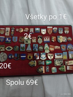 Predám odznaky cca1959 - 2