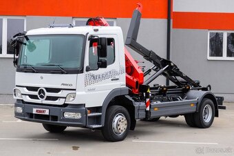 MERCEDES ATEGO 1222 NOVÝ HÁKOVÝ NOSIČ KONTAJNEROV HYDR. RUKA - 2