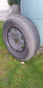 Koleso a pneu na fabiu 1 5x100, 165/70r14 - 2