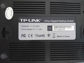 Gigabit switch TPLINK 8xLAN TL-SG1008D - 2