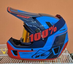 Predam integralnu prilbu KENNY  SCRUB 18 blue / red

 - 2