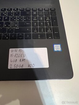 Hp notebook 250 g7 - 2