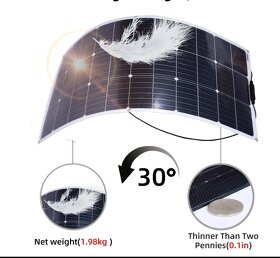 Flexibilný solárny panel 120watovi - 2