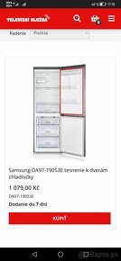 Tesnenie chladničky a mrazničky Samsung - 2