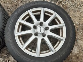 ELEKTRONY 5x112r16+zimne pneu 205/55r16 - 2