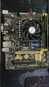 Základná doska ASUS A55BM-E, grafická karta geforce gtx 1050 - 2