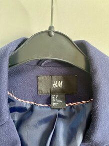 Modré sako H&M 36/38 - 2