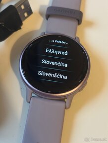 Garmin Vivoactive 5, fialovej farby 42mm - 2