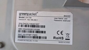 Greenpacket OH-735 4G LTE anténa - 2