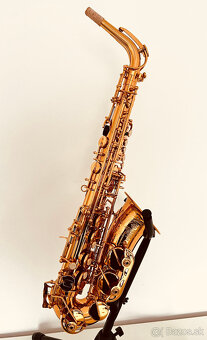 Predám nový alt saxofón kópia Selmer MARK VI- Kráľovská červ - 2