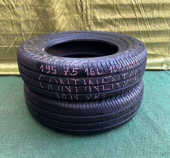 195/75 r16C letné Continental 107/105R - 2