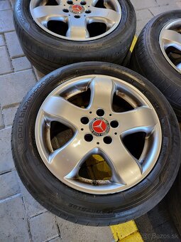 5X120 R16 Mercedes letna sada 205/55 R16 Dunlop - 2