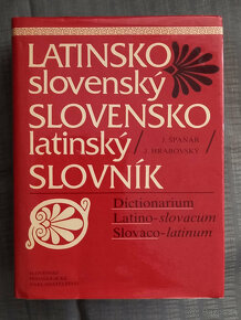 Kniha slovník latinsko-slovenský slovensko-latinský - 2