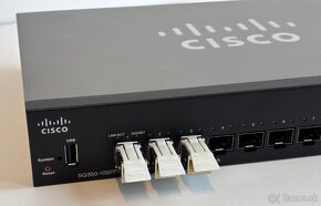 Cisco SG350-10SFP + 3x MGBT1 - 2