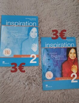 Učebnice Inspiration - Work book, Student book 1,2,3 - 2