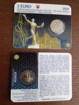 Košický maratón proof, coincard - 2