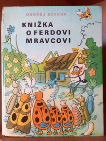 Knižka o Ferdovi mravcovi - SK jazyk, vydanie z roku 1974 - 2