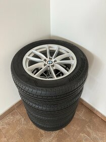 BMW X4 letná sada komplet 225/60 R18 - 100% STAV - 2