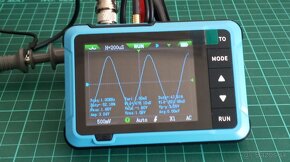 Osciloskop Fnirsi DSO-510 do 10MHz - 48MS/s s generátorom. - 2