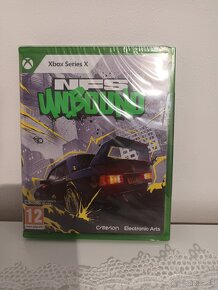 NFS UNBOUND.... XBOX series X.. NEROZBALENÉ... - 2