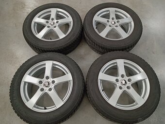 Predam zimne ALU 5x112 R16 6,5J ET46 DEZENT SKODA - 2