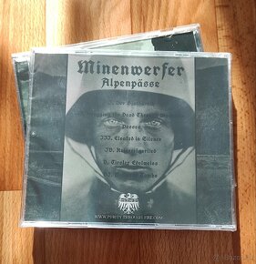Predám nové CD MINENWERFER - Alpenpässe - 2