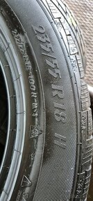 Predám 4ks.zimné pneumatiky matador 235/55R18 100H. - 2