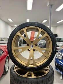 Disky R22 Techart 5x130 vč. zimních pneumatik 295/30R22 - 2