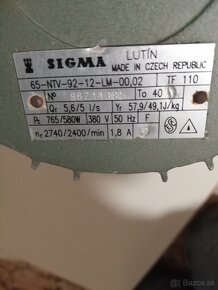 Sigma obehové čerpadlo Typ 65 NTV 92 - 12, 400 V - 2