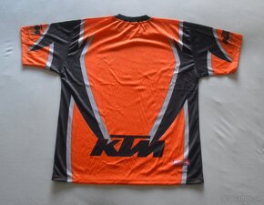 Predám tričko triko oranžové KTM - 2