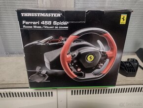 Herný volant Thrustmaster Ferrari 458 Spider - 2