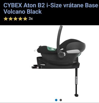 Autosedačka Cybex +isofix - 2